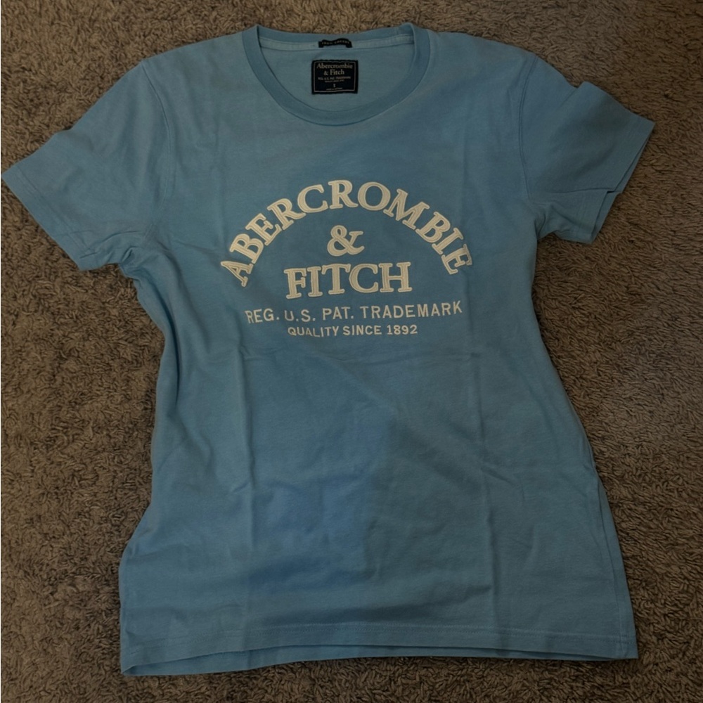 Abercrombie & Fitch Light Blue Tee